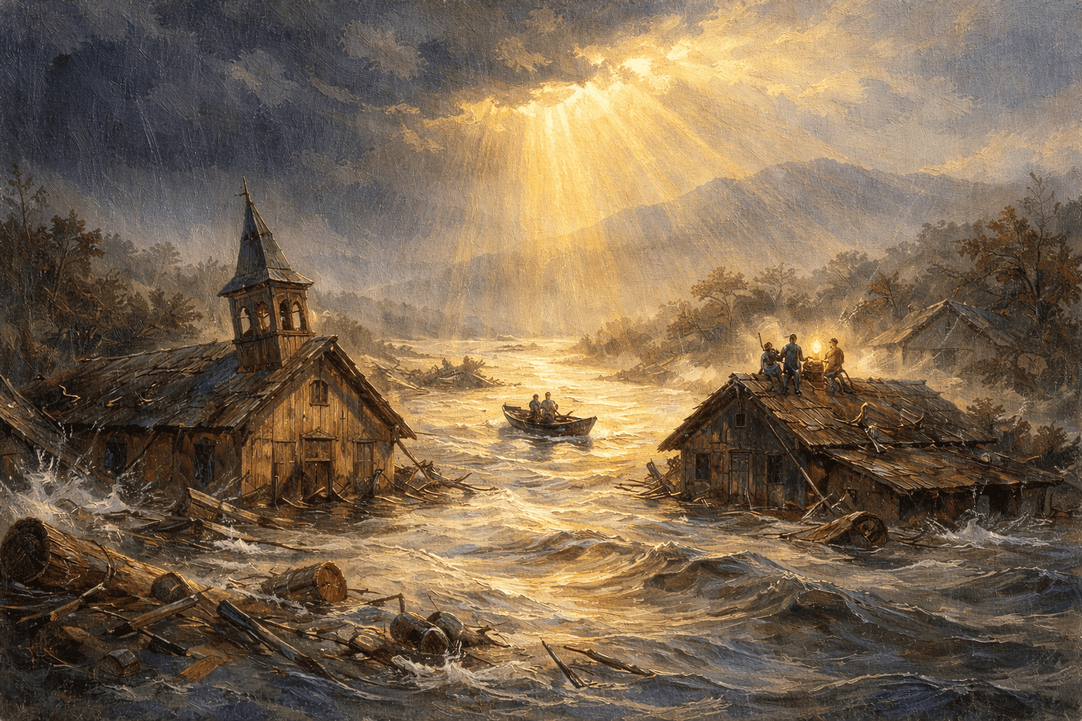Are storms or disasters God’s judgment?